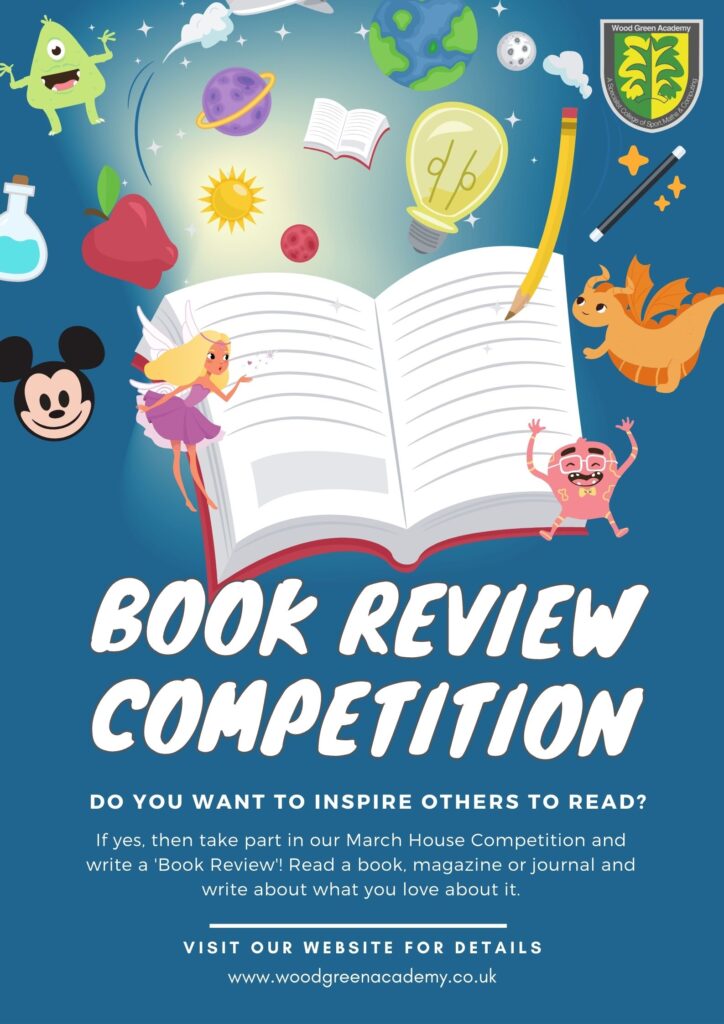 book review competition poster